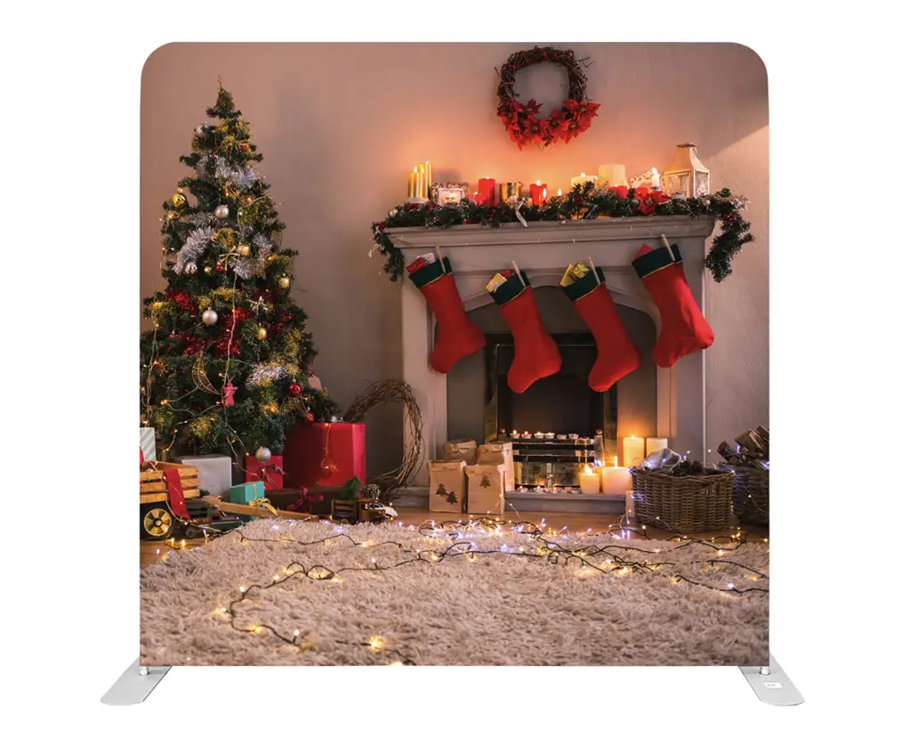 cozy fireside christmas